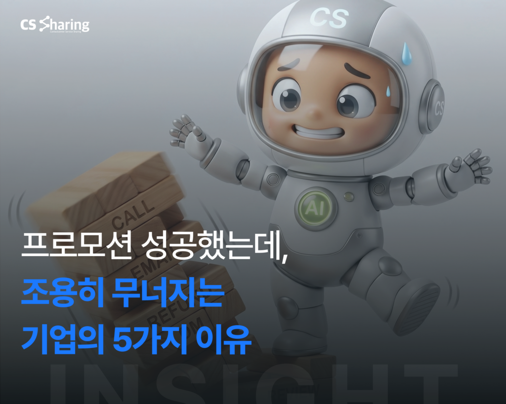 프로모션CS대행 고객센터 아웃소싱 유연 운영 - CS쉐어링
